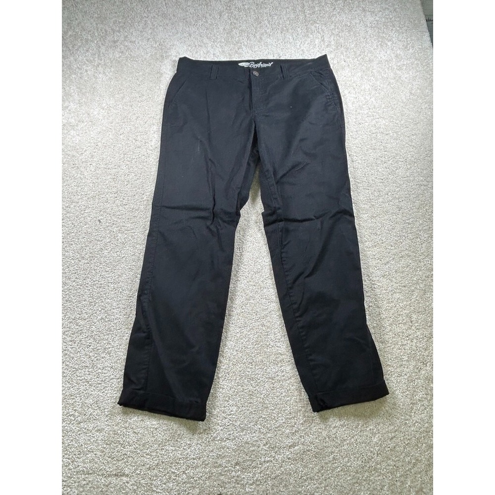 Old Navy Womens Size 10 Tall Black The Boyfriend Pant Corporate Goth